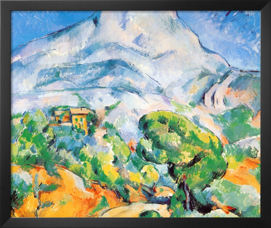 La Montagne St. Victoire - Paul Cezanne Painting